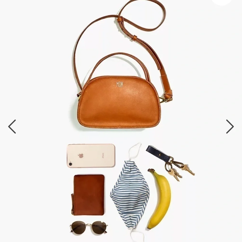 Madewell The Sydney Zip-Top Crossbody Bag NB208 MONO “CLC” - Picture 3 of 6